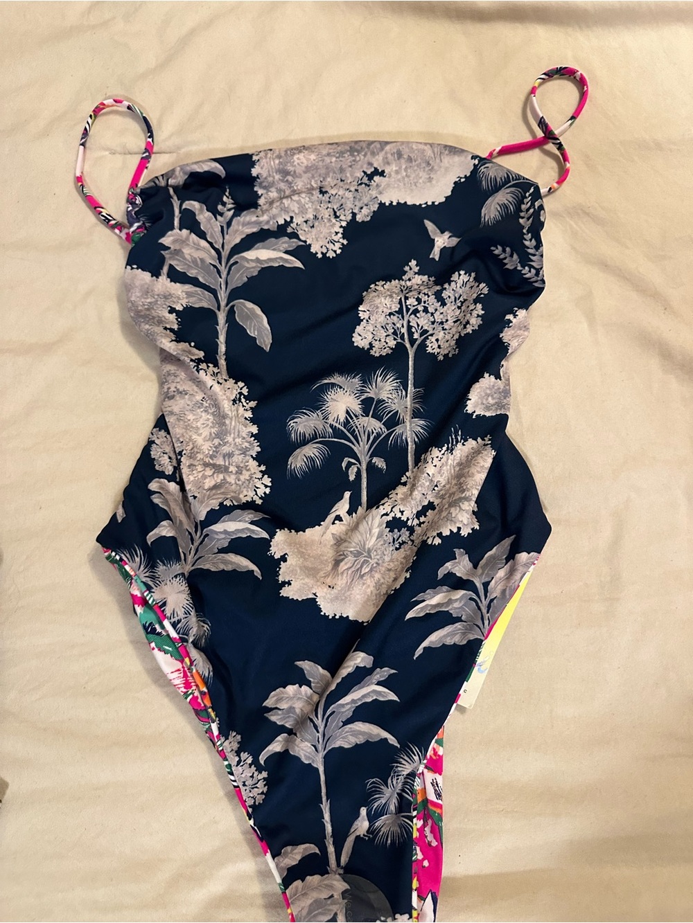 Maaji Brittany Reversible One-Piece Swimsuit Women’s M NWT